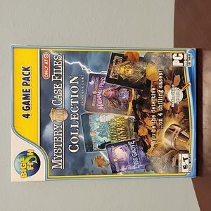 4 game Pack mystery case file collection PC DVD Rom
